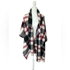 Plaid Oversized Blanket Scarf